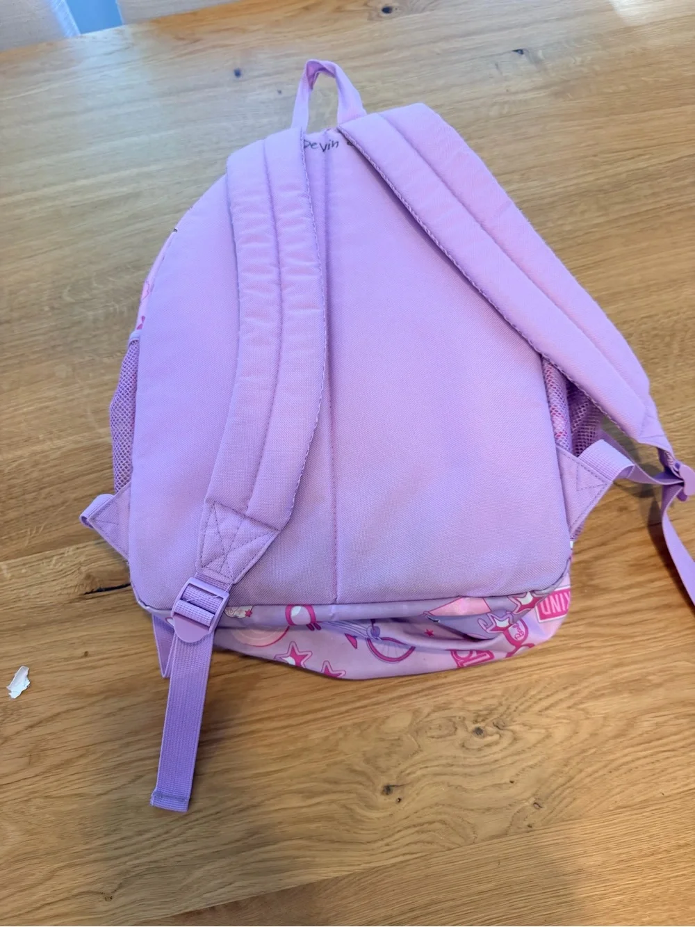 Barbie Pink Printed Kids Backpack with Icon Pattern
